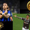 A showdown graphic of key players for a Club World Cup knockout stage betting preview