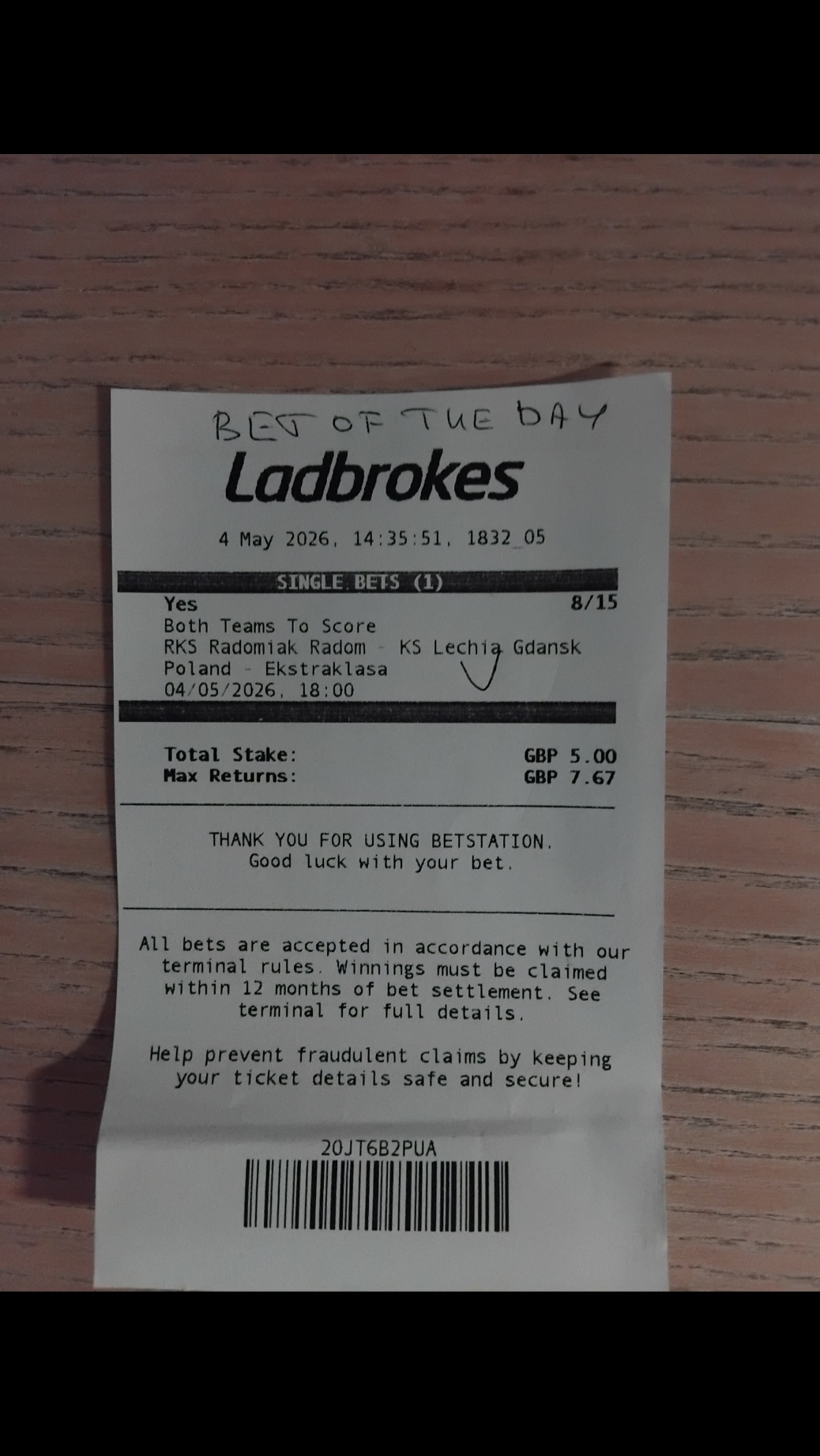 Let's Beat The Bookies Together