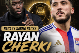 Bacary Sagna speaks passionately, endorsing Rayan Cherki's potential to win a future Ballon d’Or award.
