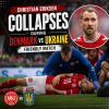 Christian Eriksen collapses on the pitch during Denmark vs Ukraine friendly football match.
