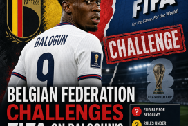 Belgian Federation questions FIFA's decision on Balogun's World Cup eligibility in an official statement.