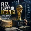 Businesspeople shaking hands over a globe with FIFA Forward Enterprise text, symbolizing World Cup privatization deals.