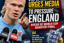 Erling Haaland speaks passionately at a press conference before the World Cup quarter-final against England.