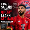 Ismael Saibari in FC Bayern Munich jersey training on the football field.