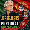 Jorge Jesus smiling, wearing a suit and tie, poised to become Portugal's new football team manager.