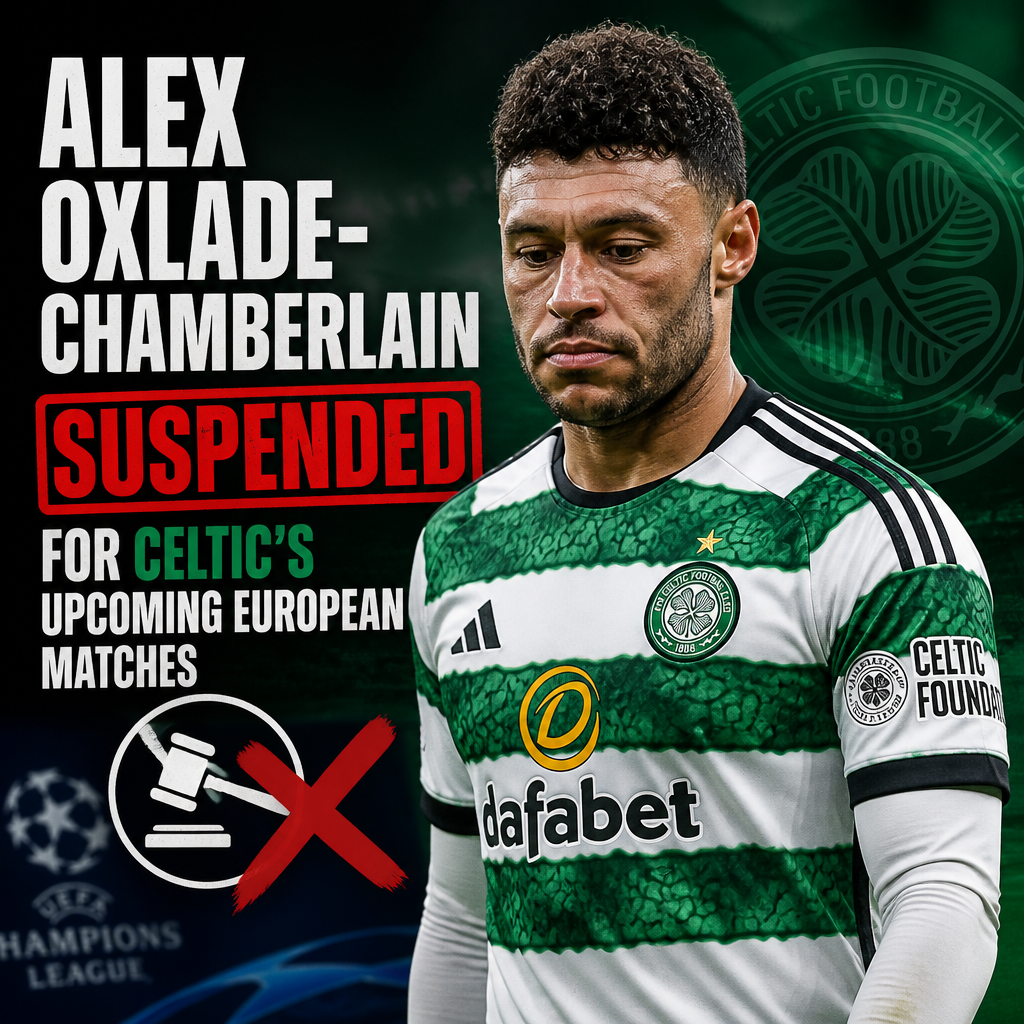 Alex Oxlade-Chamberlain wearing a football kit, looking focused during a match.