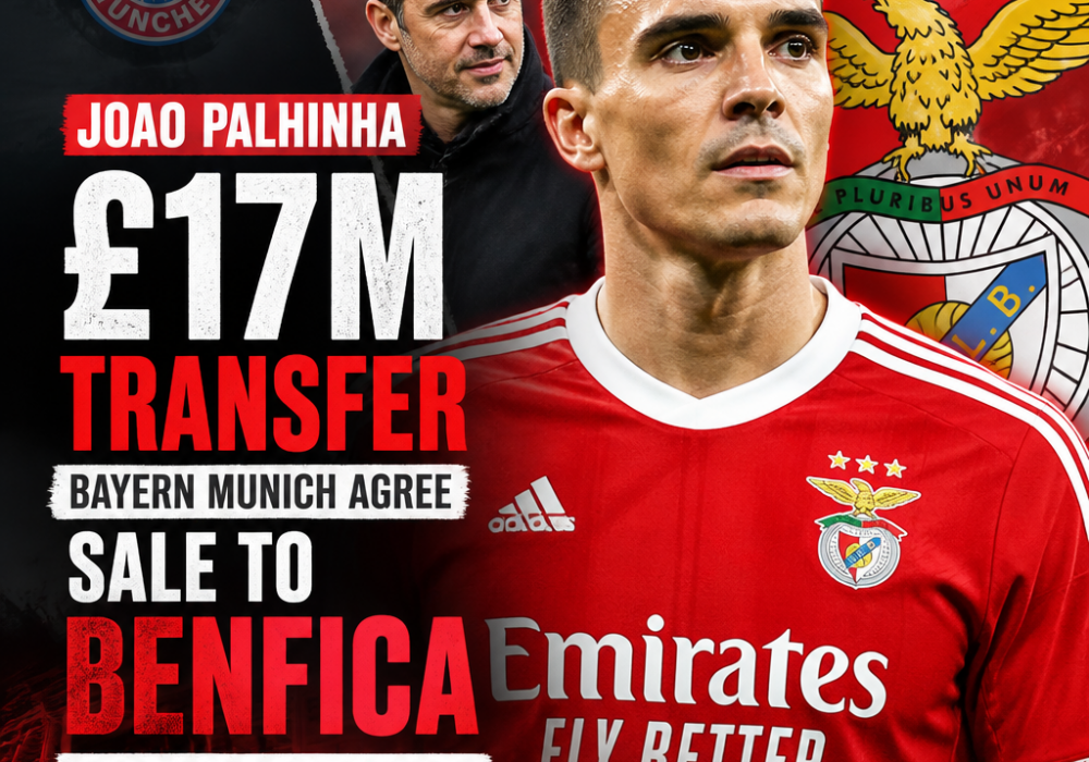 Joao Palhinha signs with Benfica, reuniting with coach Marco Silva after transfer from Bayern Munich.