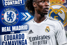 Real Madrid officials and scouts discuss transfer plans amid Chelsea's Eduardo Camavinga interest.