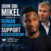 John Obi Mikel speaking at a press event, recalling Roman Abramovich’s support during his kidnapping crisis.