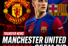 Manchester United's Gavi prepares to negotiate a €55 million transfer bid with Barcelona.