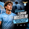 Romano Floriani Mussolini in Lazio football kit, making his senior debut on the field.