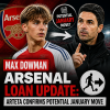 Mikel Arteta speaks at a press conference about Max Dowman's potential Arsenal loan move in January.
