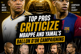 Top football experts express criticism of Kylian Mbappé and Ansu Yamal's Ballon d'Or campaign strategies.