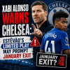 Xabi Alonso speaks to the media warning Chelsea about Estêvão's limited playtime and potential January exit.