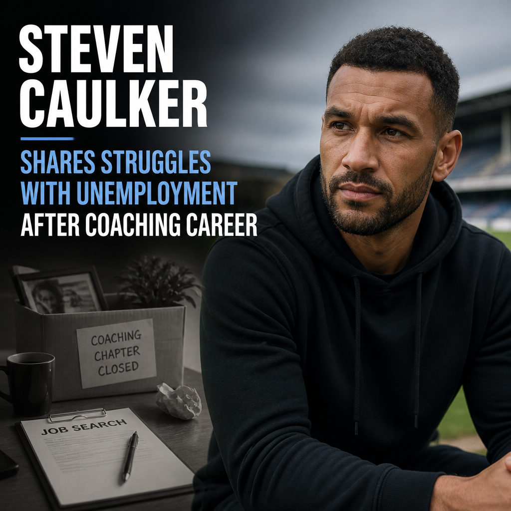 Steven Caulker speaks in an interview, sharing his struggles with unemployment after coaching.